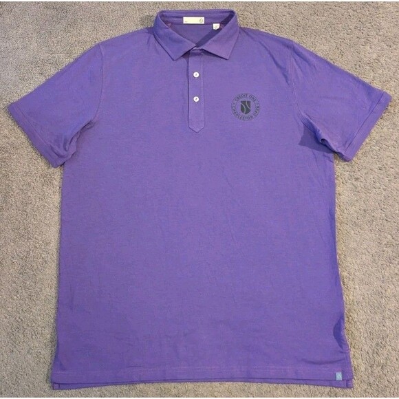 TASC Performance Everywear Polo credit one charleston open Bamboo Polo Men's L - Picture 2 of 7